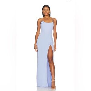 REVOLVE Amanda Uprichard Perwinkle Blue Gown